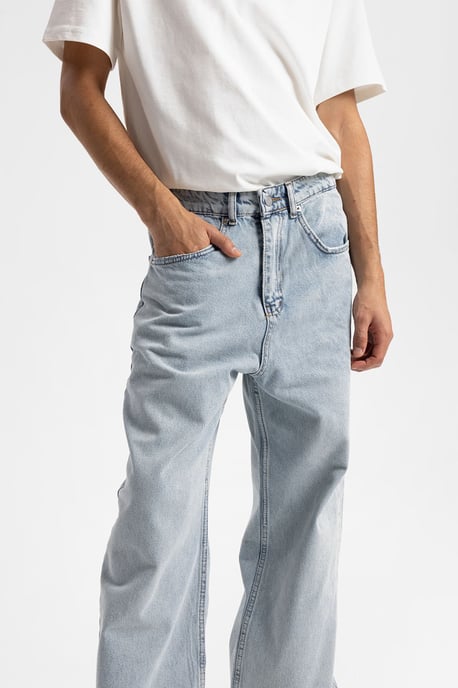 Avslappnad passform raka jeans - Image 3