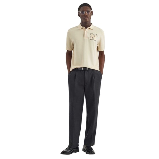 Nautica Heren Tandra Poloshirt (Ivoor) - Image 1