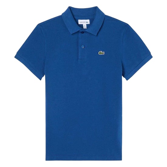Lacoste Boys Pique Polo Shirt (French Blue) - Image 1