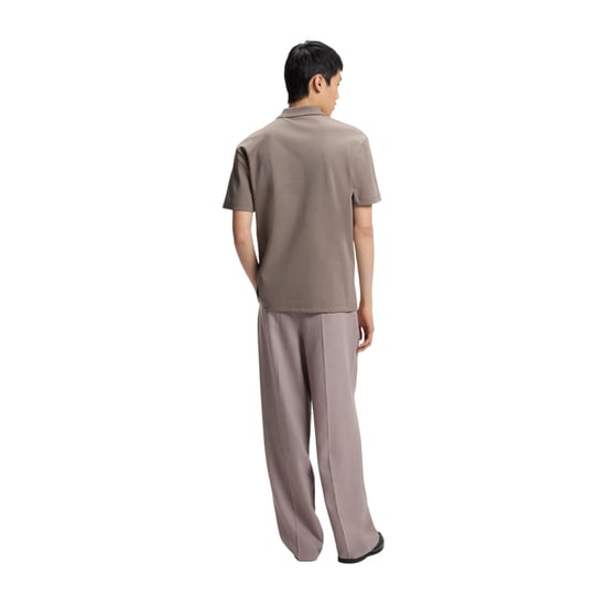Hugo Mannen Deabono Logo Poloshirt (Medium Bruin) - Image 2