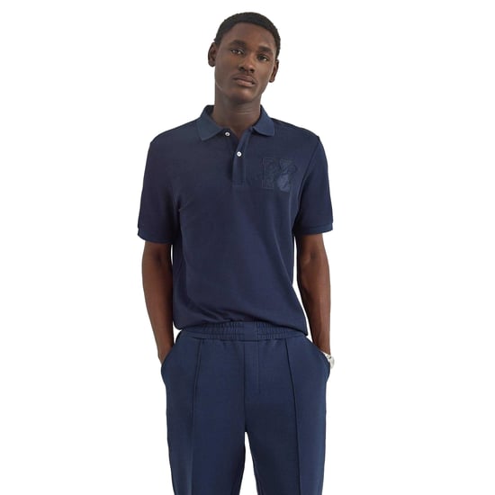 Nautica Heren Tandra Poloshirt (Donkere marine) - Image 2