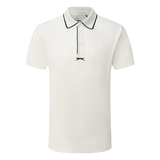 Slazenger Heren Performance Regelmatig Poloshirt met Korte Mouwen (Wit) - Image 1