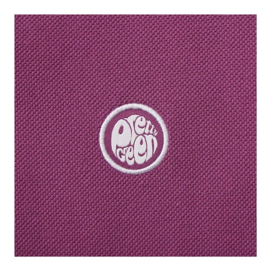 Pretty Green Mens Cotton Polo Shirt (Purple) - Image 4