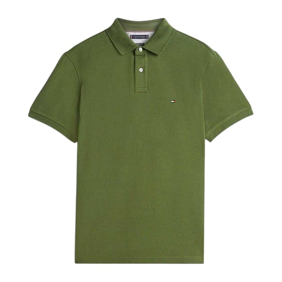 Tommy Hilfiger Heren 1985 Geborduurd Logo Poloshirt (Pijnboom) - Image 2