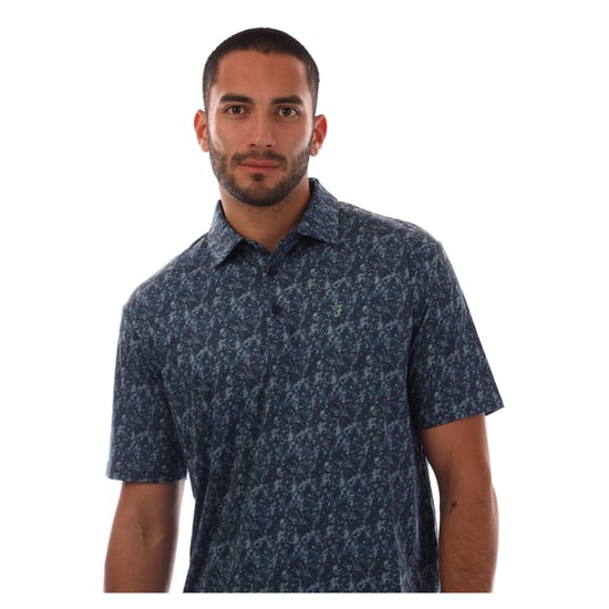 Farah Heren Milford Regular Poloshirt (Jurk Blues) - Image 4