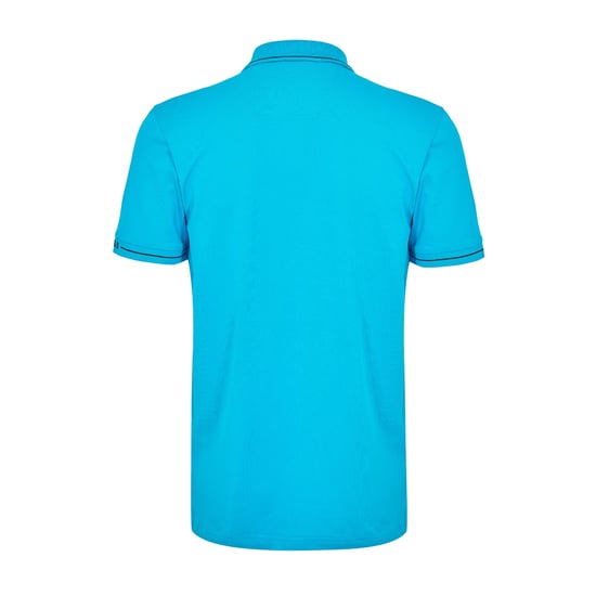 Boss Mens Paddy Short-Sleeved Polo Shirt (Turquoise/Aqua) - Image 2