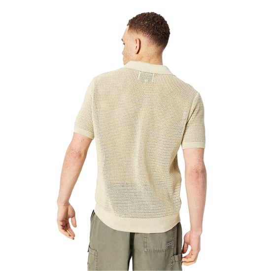Jack Wills Mens Knitted Regular Polo Shirt (Pistachio) - Image 3