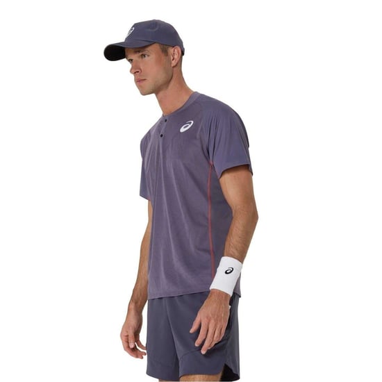 Asics Wedstrijdpoloshirt heren (Indigo) - Image 2