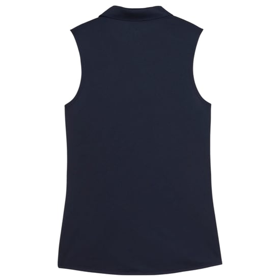 Puma Womens/Ladies 2.0 Performance Sleeveless Polo Shirt (Navy Blazer) - Image 3