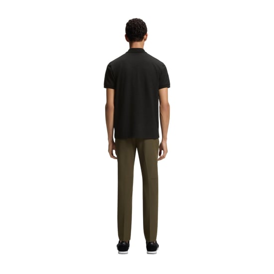 Boss Mens Pique Polo Shirt (Black) - Image 2