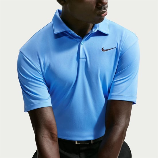 Nike Mens Performance Short-Sleeved Polo Shirt (University Blue) - Image 3