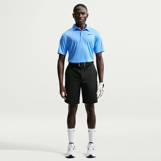 Nike Mens Performance Short-Sleeved Polo Shirt (University Blue) - Image 4