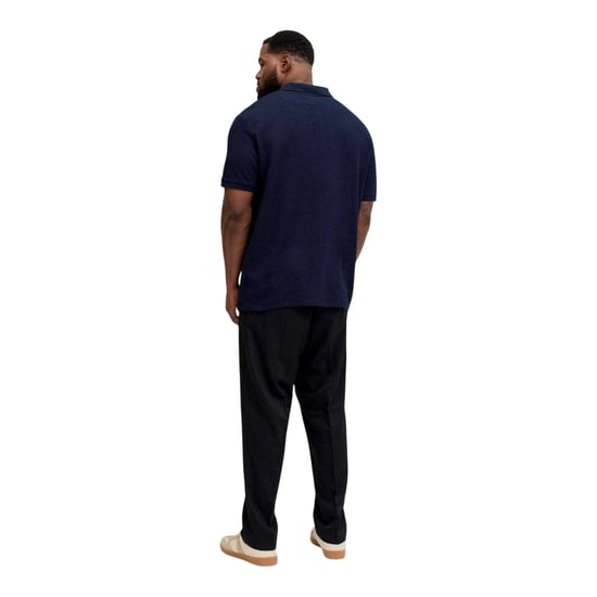 Jack And Jones Heren Austin Poloshirt met Korte Mouwen (Navy Blazer) - Image 5