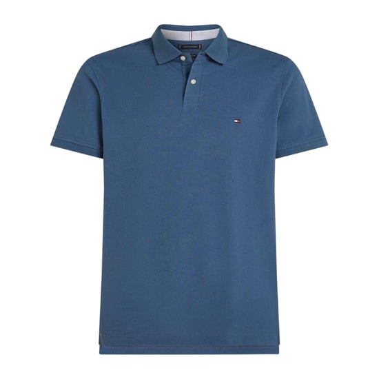 Tommy Hilfiger Heren 1985 Geborduurd Logo Poloshirt (Egeïsche Zee) - Image 2