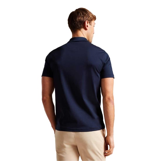 Ted Baker Heren Zeiter Katoenen Polo Shirt (Marine) - Image 3
