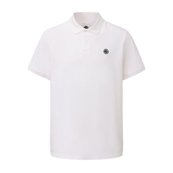 Pretty Green Mens Cotton Polo Shirt (White) - Image 1