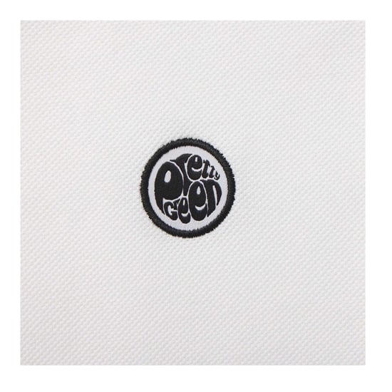 Pretty Green Mens Cotton Polo Shirt (White) - Image 4