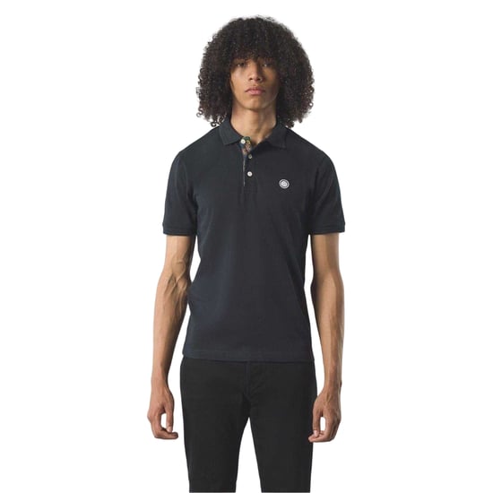 Pretty Green Mens House Paisley Polo Shirt (Black) - Image 1