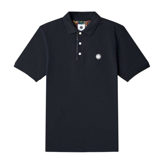Pretty Green Mens House Paisley Polo Shirt (Black) - Image 2