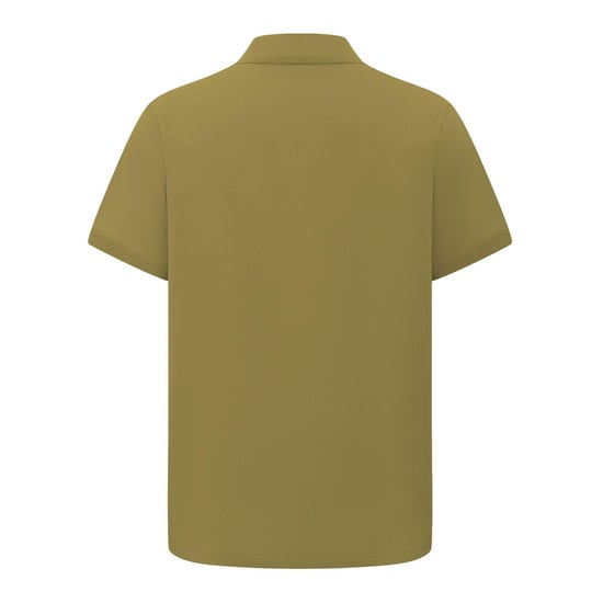 Pretty Green Mens Cotton Polo Shirt (Khaki Green) - Image 2