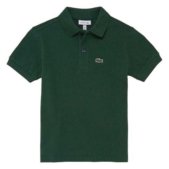 Lacoste Boys Pique Polo Shirt (Green) - Image 1