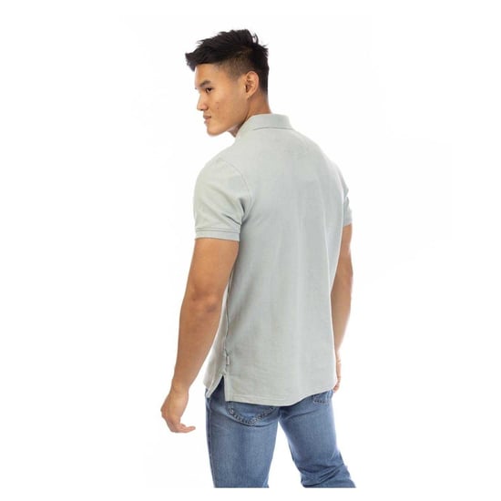 Peter Werth Heren Molton Regular Poloshirt (Grijs) - Image 3