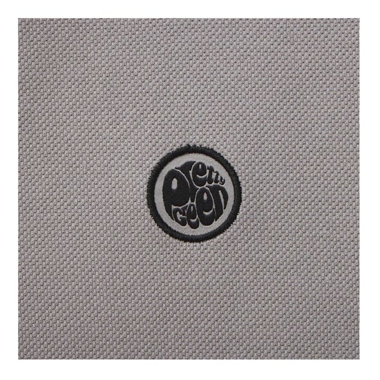 Pretty Green Mens Cotton Polo Shirt (Grey) - Image 5