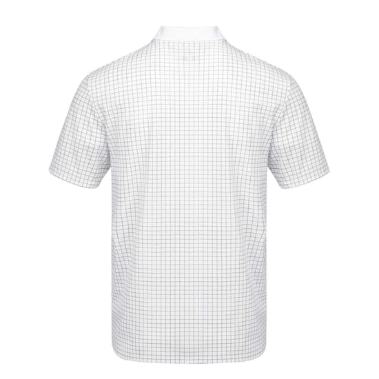 Slazenger Heren Geruit Golf Poloshirt (Wit) - Image 2