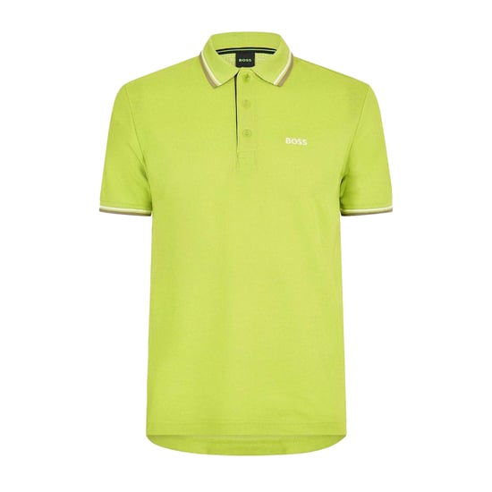 Boss Mens Paddy Short-Sleeved Polo Shirt (Pastel Green) - Image 1