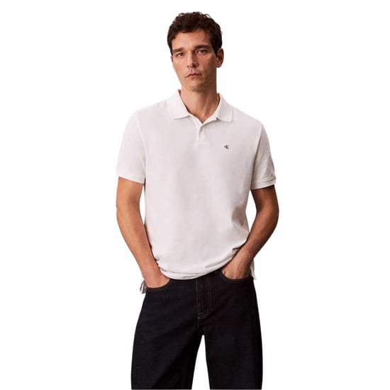 Calvin Klein Heren polo (Wit) - Image 1