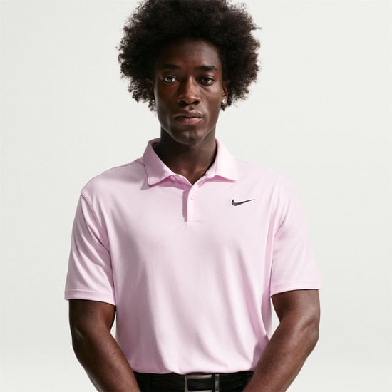 Nike Mens Performance Short-Sleeved Polo Shirt (Pink Foam) - Image 1