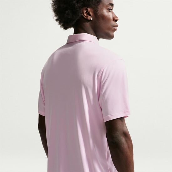 Nike Mens Performance Short-Sleeved Polo Shirt (Pink Foam) - Image 2