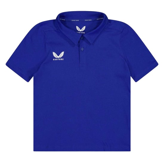 Castore Kinder/Kids Logo Poloshirt Met Korte Mouwen (Surfen op het web) - Image 1