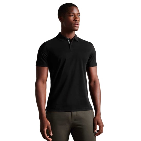 Ted Baker Heren Zeiter Katoenen Polo Shirt (Zwart) - Image 1