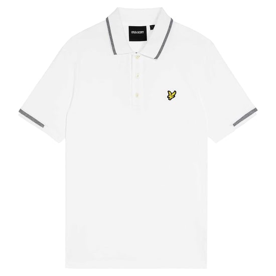 Lyle & Scott Heren polo (Wit, Zwart) - Image 2