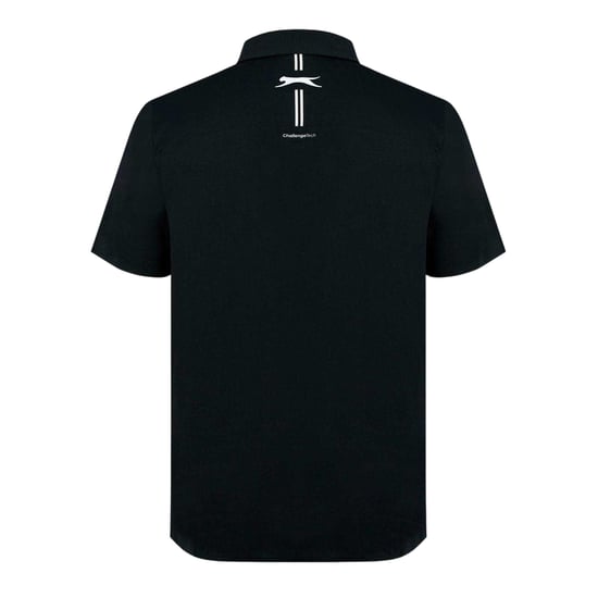 Slazenger Polyester golfpoloshirt voor heren (Zwart) - Image 2