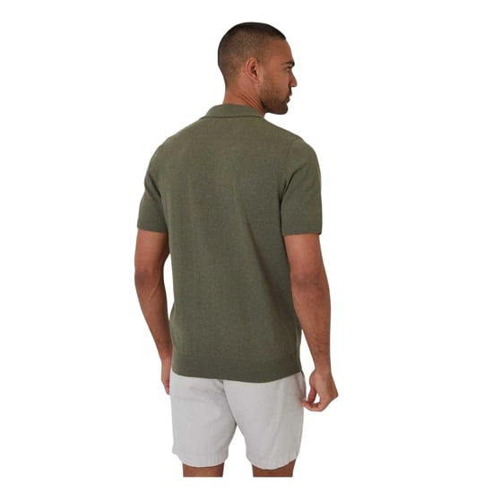 Threadbare Heren Poloshirt met Kraag (Donkere Salie) - Image 2