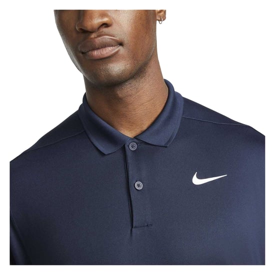 Nike Heren Victory Dri-FIT Golf Poloshirt (Marine, Wit) - Image 4