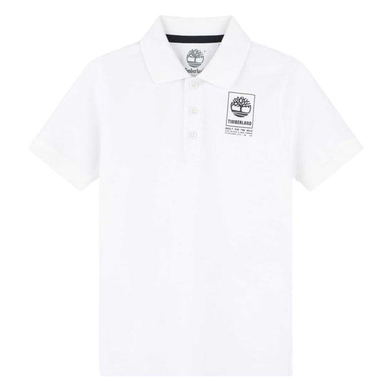 Timberland Kinder/Kinder Logo Regular Poloshirt (Wit) - Image 1
