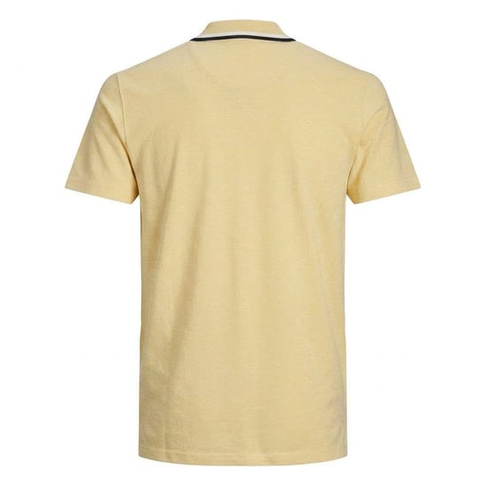 Jack And Jones Mens Regular Short-Sleeved Polo Shirt (Yellow) - Image 2