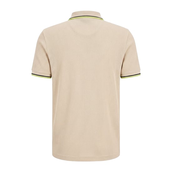 Boss Mens Paddy Short-Sleeved Polo Shirt (White) - Image 2