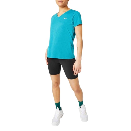 Slazenger Dames/Dames T-Shirt (Teal) - Image 4