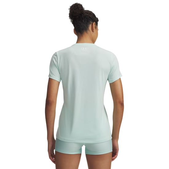 Under Armour T-shirt met gedraaide V-hals en losse pasvorm voor dames (Munt) - Image 2