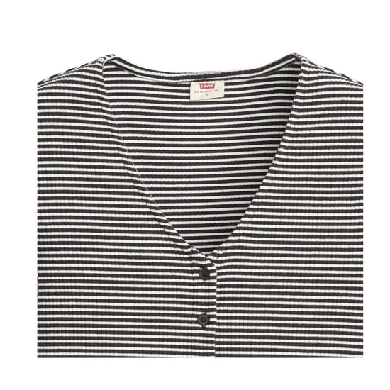 Levis Randig T-Shirt för kvinnor/dammar (Vanilj) - Image 4