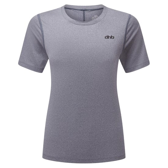 dhb Moda casual T-shirt voor dames (Blauwe Diepte) - Image 1