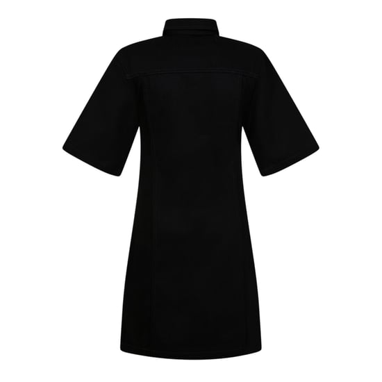 Off White Womens/Ladies Denim Shirt Dress (Black/White) - Image 2