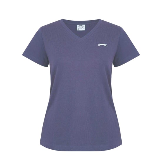 Slazenger Dames/Dames T-Shirt (Houtskool) - Image 1