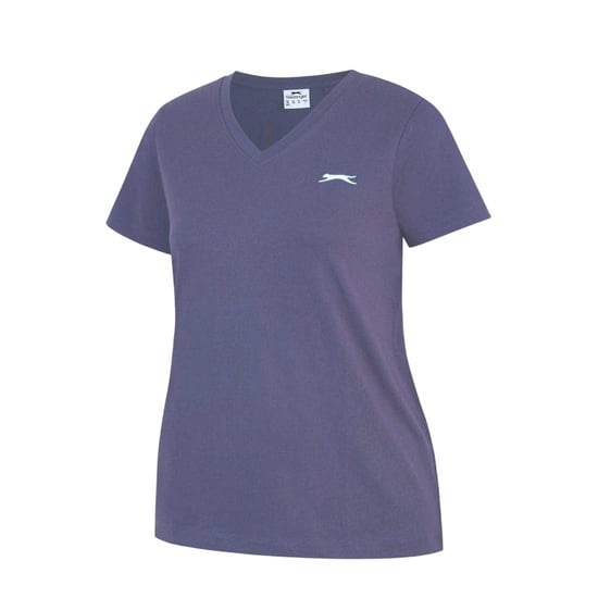 Slazenger Dames/Dames T-Shirt (Houtskool) - Image 3