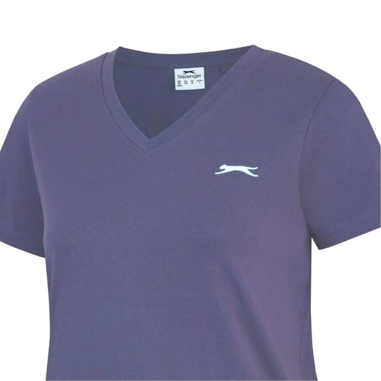 Slazenger Dames/Dames T-Shirt (Houtskool) - Image 5