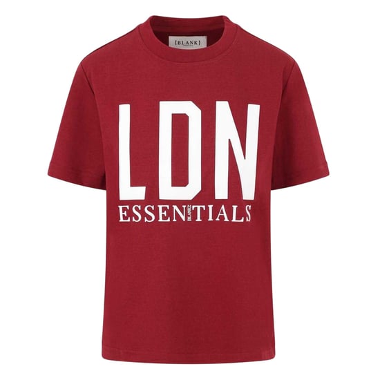 Blank Essentials Oversized T-shirt voor dames, Londen (Bourgondië) - Image 2